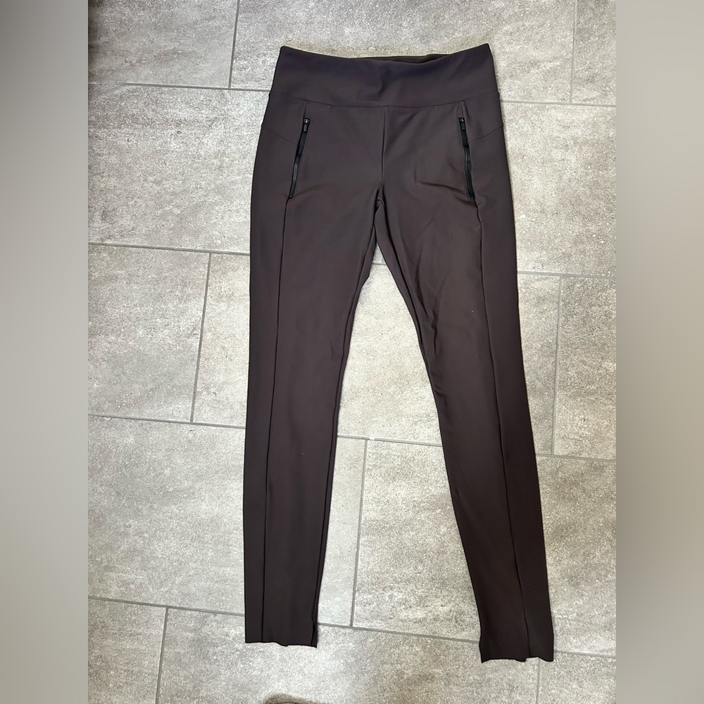 ATHLETA Stellar tight Espresso Brown High Rise Leggings  Sz Medium Tall